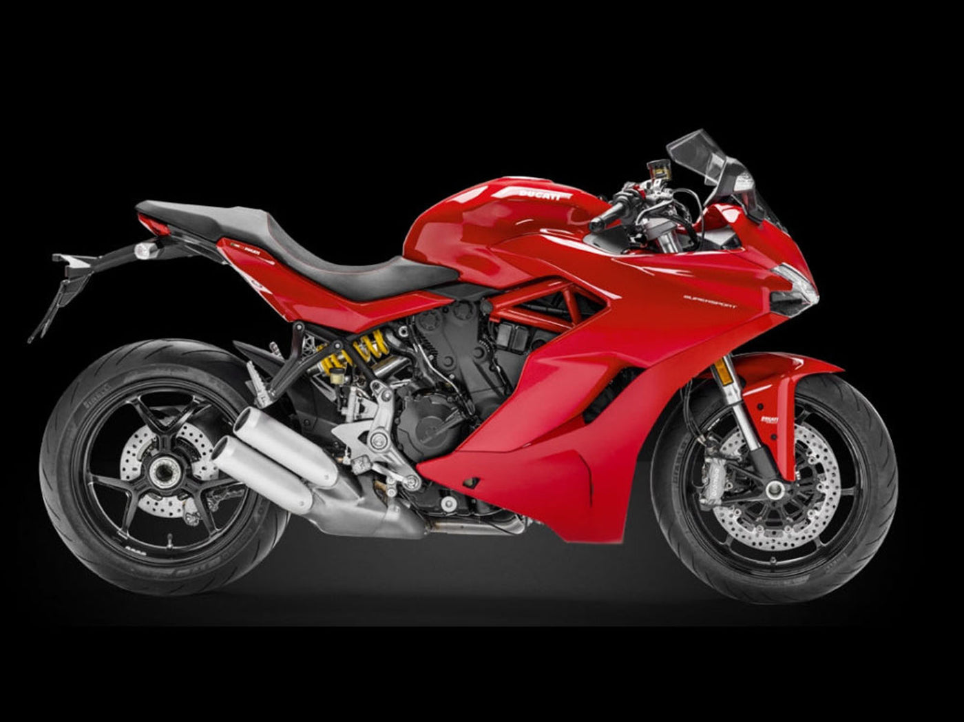 2017-2022 Red Ducati Supersport 939 939S Fairing Kit