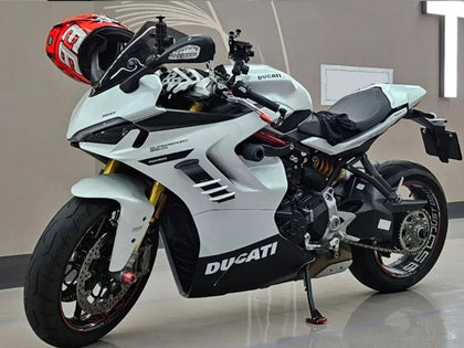 2021-2024 Ducati 950 / 950S Black White Supersport Fairing Kit