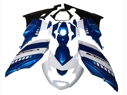 2005-2010 BMW K1200S White Blue Fairing Kit