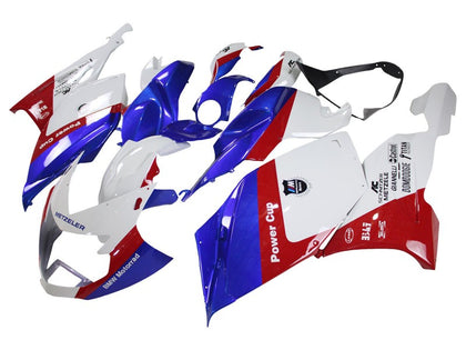 2005-2010 BMW K1200S White Blue Red Fairing Kit