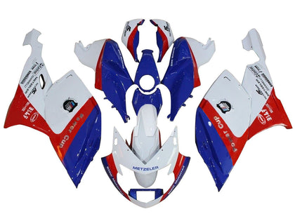 2005-2010 BMW K1200S White Blue Red Fairing Kit
