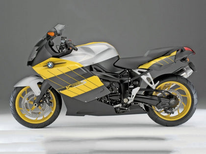 2005-2010 BMW K1200S Black Yellow Silver Fairing Kit