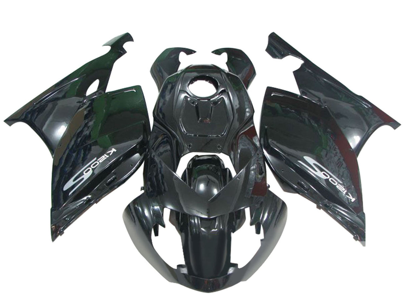 2005-2010 Glossy Black BMW K1200S Motorcycle Fairings， Purchase 2005-2010 Glossy Black BMW K1200S Motorcycle Fairings UK - UK