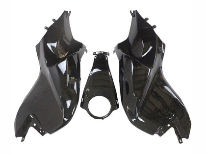 2005-2010 BMW K1200S Black with Blue Lines Fairing Kit