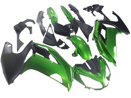 2005-2010 BMW K1200S Black Green Fairing Kit
