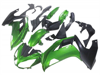 2005-2010 BMW K1200S Black Green Fairing Kit
