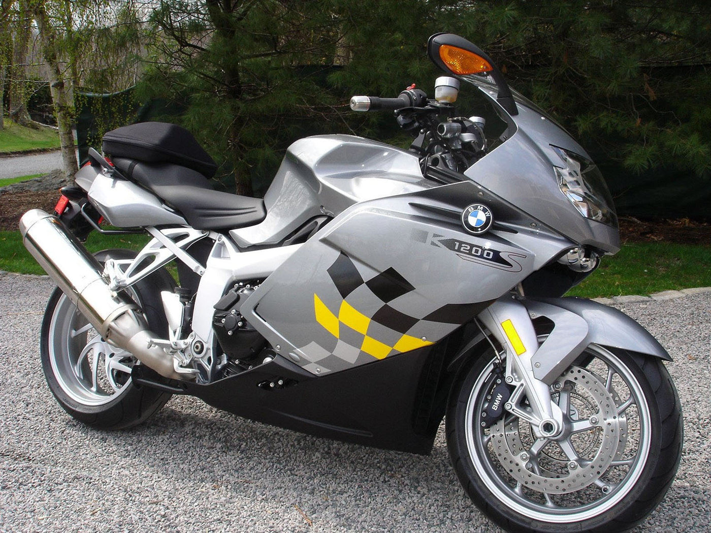 2005-2010 Grey BMW K1200S Fairing Kit