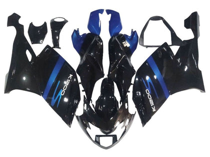 2005-2010 BMW K1200S Blue Black Fairing Kit
