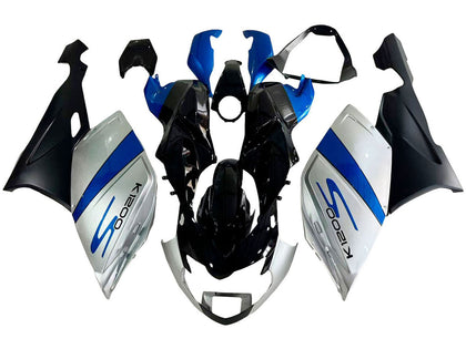 2005-2010 BMW K1200S Silver Blue Black Fairing Kit