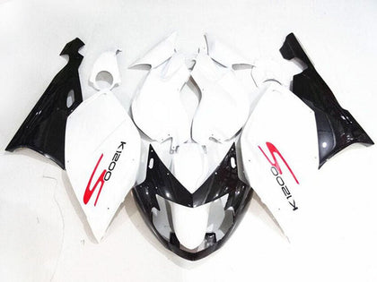2005-2010 BMW K1200S White Black Red Fairing Kit