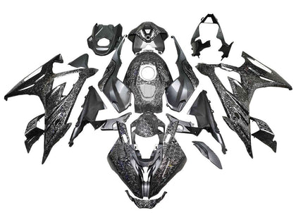 2023-2024 BMW S1000RR Black Forged Carbon Fiber Fairing Kit