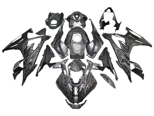 2023-2024 Black Forged Carbon Fiber BMW S1000RR Fairing Kit