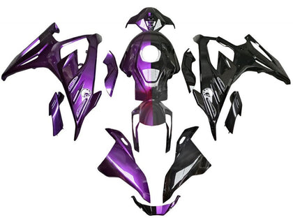 2023-2024 BMW S1000RR Glossy Black Purple Fairing Kit