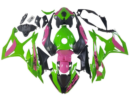 2023-2024 BMW S1000RR Pink Green Black Fairing Kit