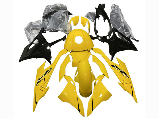 2023-2024 Glossy Yellow Black BMW S1000RR Fairing Kit