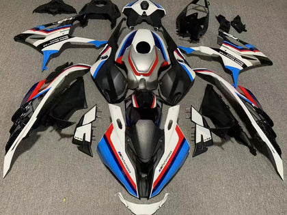 2023-2024 BMW S1000RR White Black Red Blue Fairing Kit
