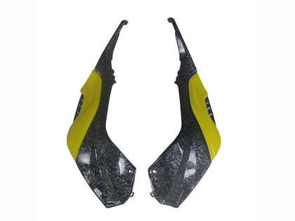 2023-2024 BMW S1000RR Black Yellow Carbon Fiber Fairing Kit
