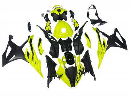 2023-2024 BMW S1000RR Yellow Black Fairing Kit