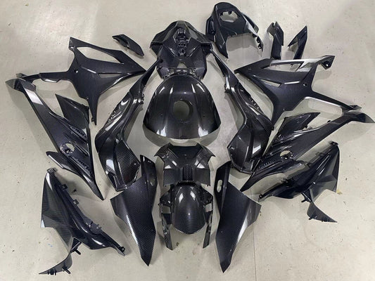 2023-2024 Glossy Black Carbon Fiber BMW S1000RR Fairing Kit