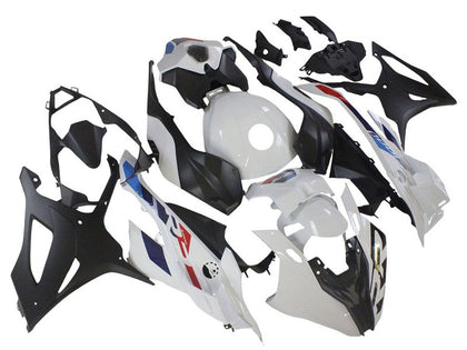 2023-2024 BMW S1000RR White Red Blue Fairing Kit