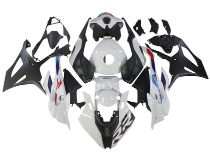 2023-2024 BMW S1000RR White Red Blue Fairing Kit