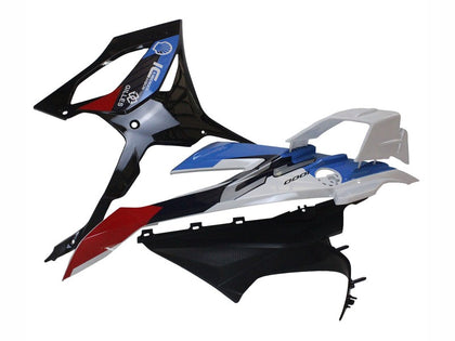 2023-2024 BMW S1000RR White Red Blue Fairing Kit