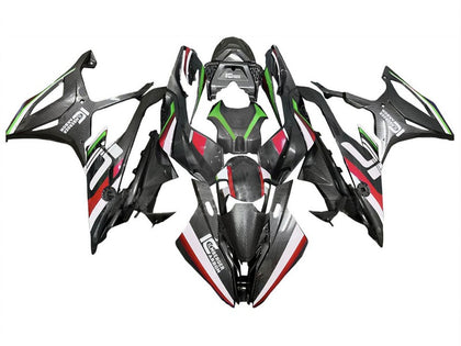 2019-2022 BMW S1000RR Black Red Green Carbon Fiber Fairing Kit