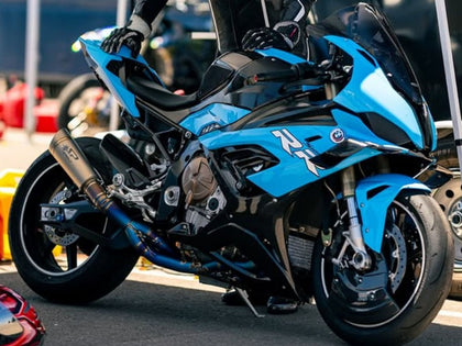 2019-2022 BMW S1000RR Blue Black Carbon Fiber Fairing Kit