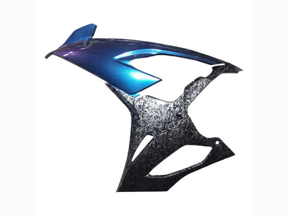 2019-2022 BMW S1000RR Gradient Blue Purple Forged Carbon Fiber Fairing Kit
