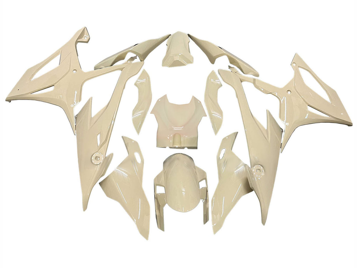 2019-2022 Glossy Cream BMW S1000RR Motorcycle Fairings， Purchase 2019-2022 Glossy Cream BMW S1000RR Motorcycle Fairings UK - UK
