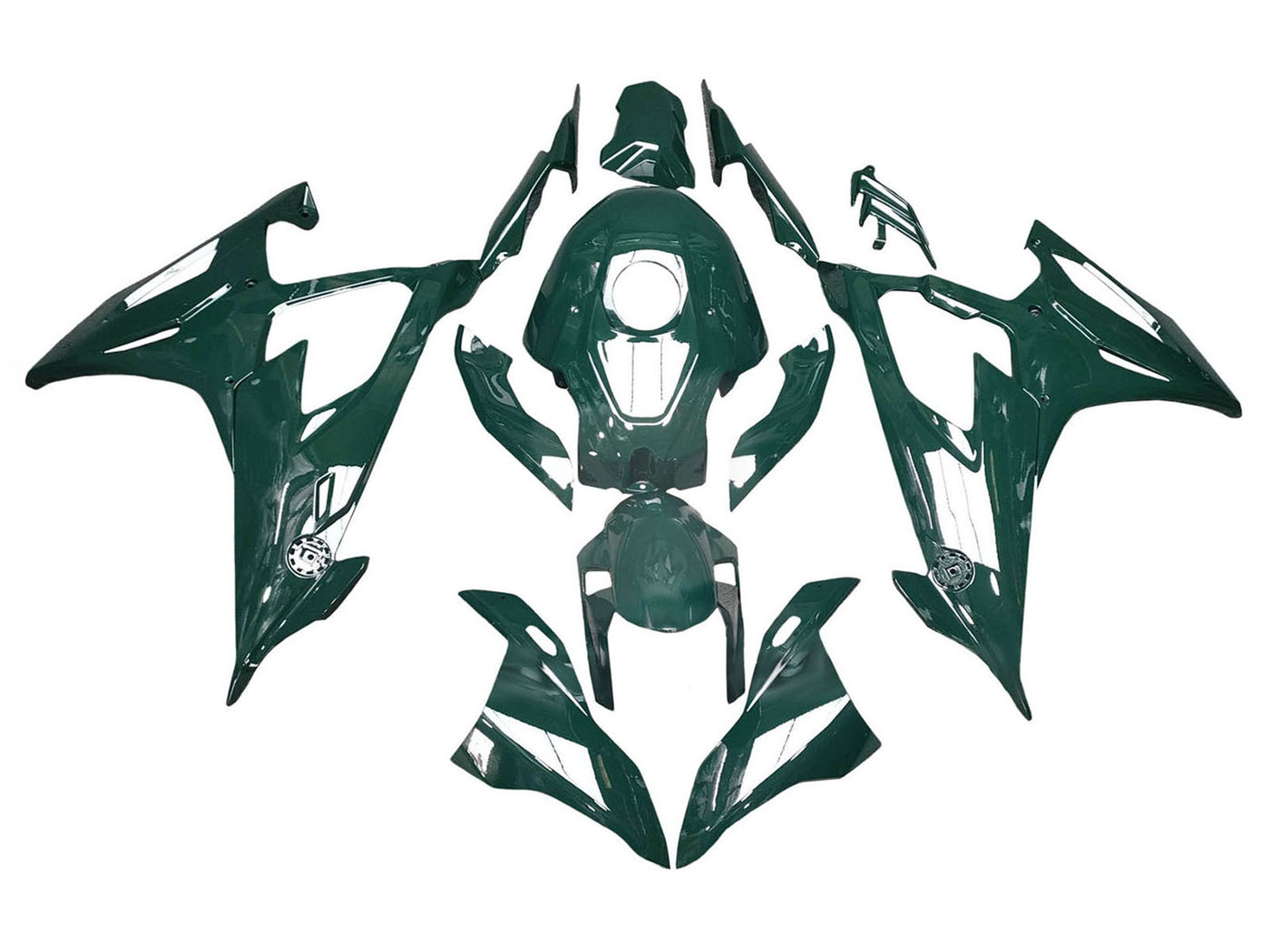 2019-2022 Glossy Dark Green BMW S1000RR Fairing Kit