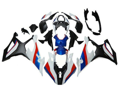 2019-2022 BMW S1000RR Black White Red Blue Fairing Kit
