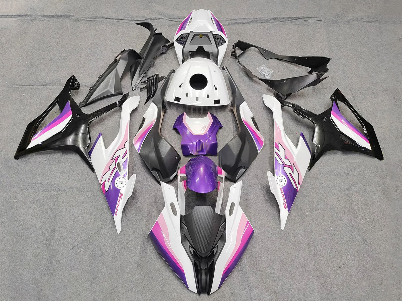 2019-2022 Pink Purple White BMW S1000RR Fairing Kit