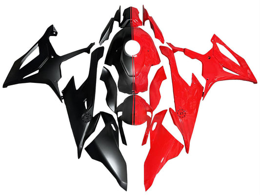 2019-2022 Red Matte Black BMW S1000RR Fairing Kit