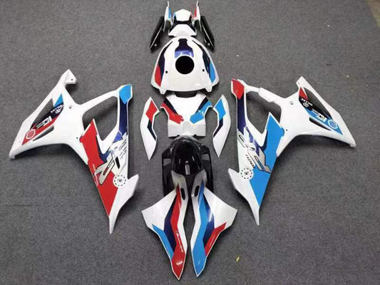 2019-2022 White Red Blue BMW S1000RR Fairing Kit