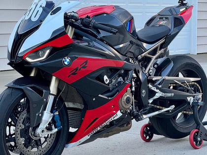 2019-2022 BMW S1000RR Black Red White Fairing Kit