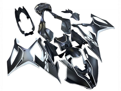 2019-2022 BMW S1000RR Black White Fairing Kit