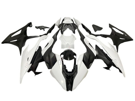 2019-2022 Matte Black White BMW S1000RR Fairing Kit