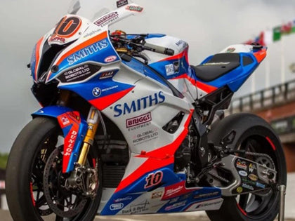 2019-2022 BMW S1000RR Blue Red White Smiths Fairing Kit