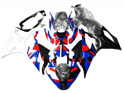 2019-2022 BMW S1000RR Blue Red White Fairing Kit