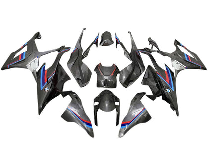 2019-2022 BMW S1000RR Black Blue Red Carbon Fiber Fairing Kit