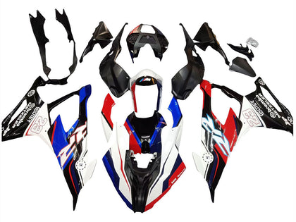 2019-2022 BMW S1000RR Blue Red White 23 Fairing Kit