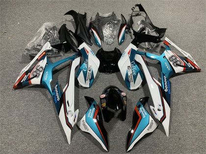 2019-2022 BMW S1000RR Blue Red White Motul 98 Fairing Kit