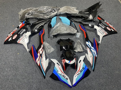 2019-2022 BMW S1000RR Blue White Red 98 Fairing Kit