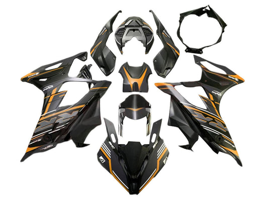 2019-2022 Matte Orange Black BMW S1000RR Fairing Kit