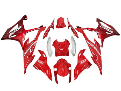 2019-2022 BMW S1000RR Red Silver Maxwrist Fairing Kit