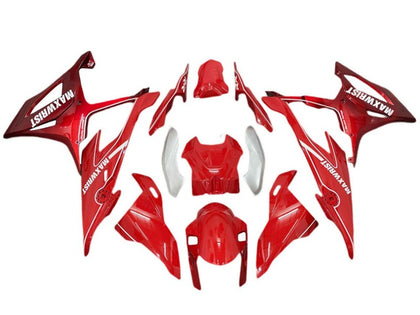 2019-2022 BMW S1000RR Red Silver Maxwrist Fairing Kit