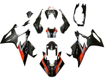 2019-2022 BMW S1000RR Red Black Gray Fairing Kit
