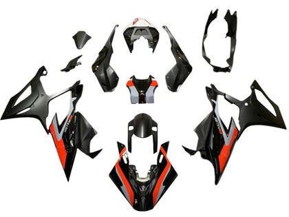 2019-2022 BMW S1000RR Red Black Gray Fairing Kit