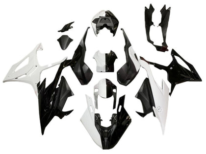 2019-2022 BMW S1000RR White Black Fairing Kit